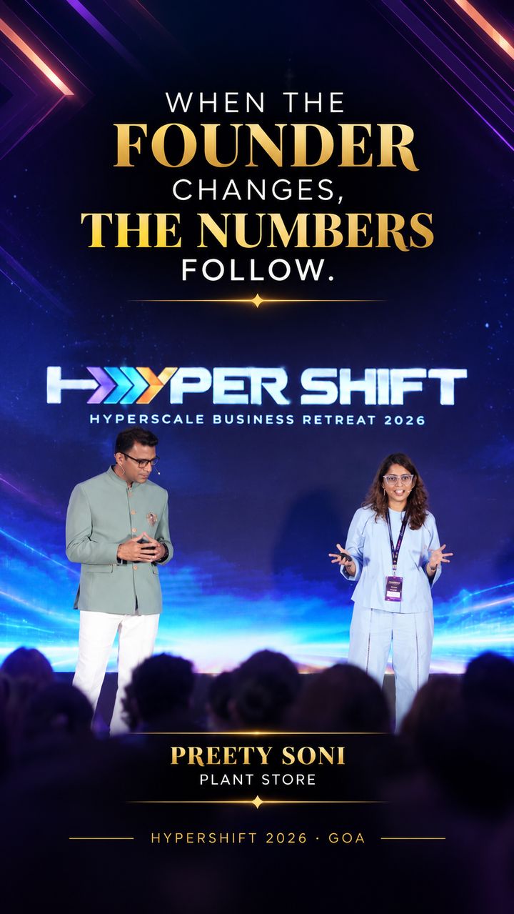 HyperShift Goa 2026: Preety Soni on stage