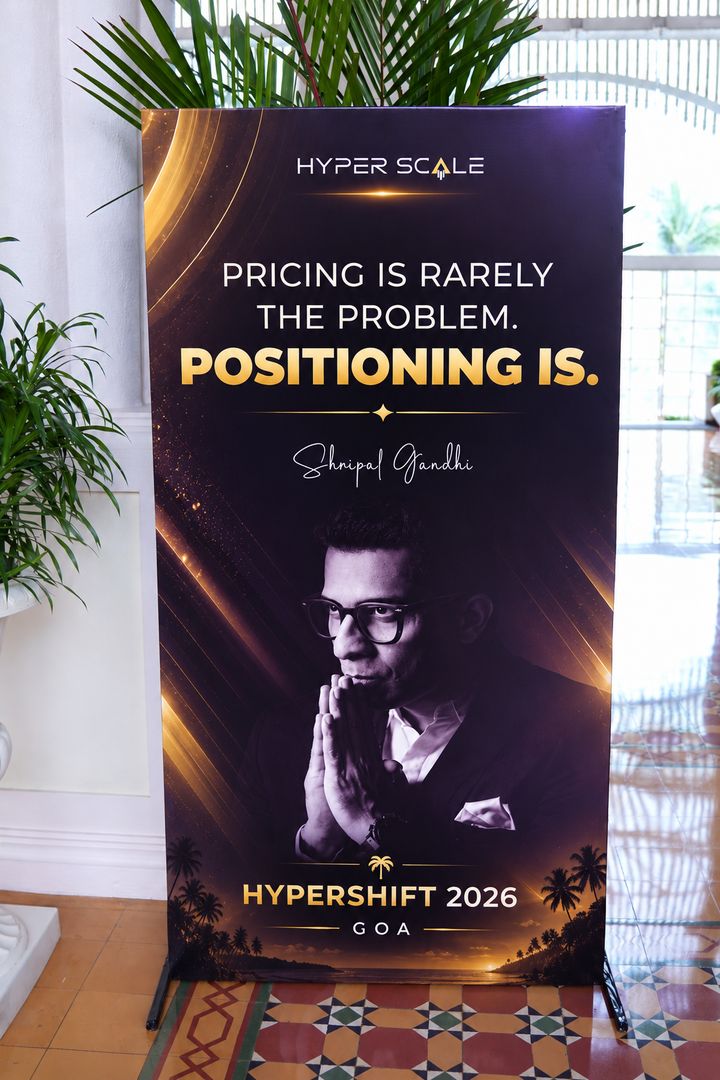 HyperShift Goa 2026: Pricing is rarely the problem, positioning is