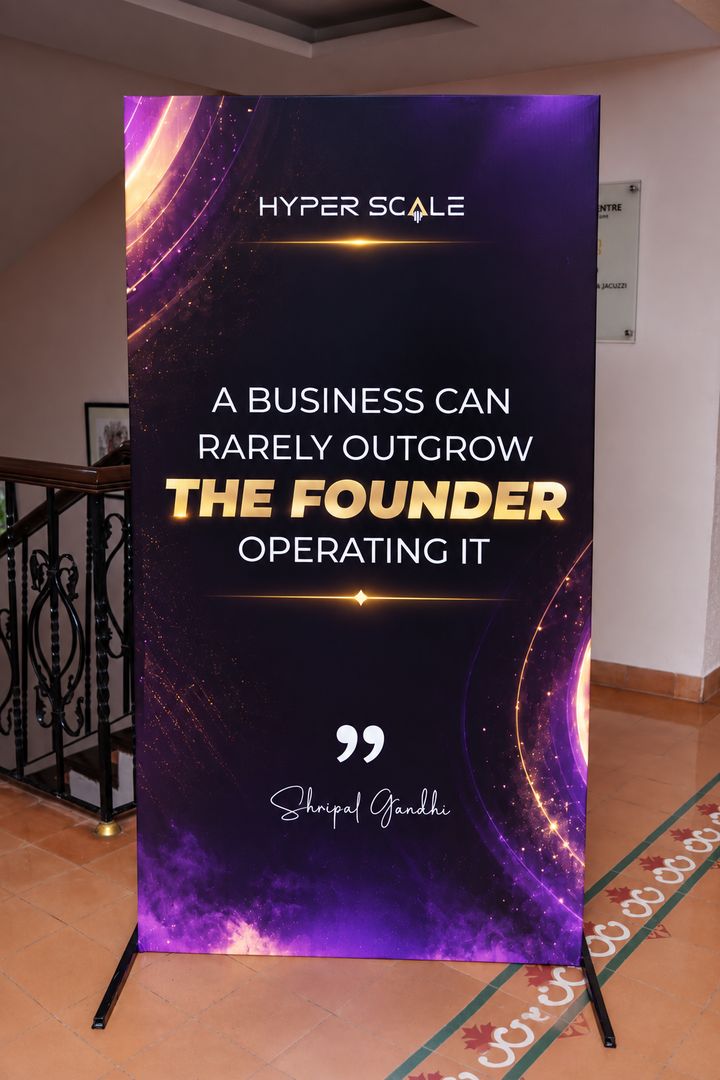HyperShift Goa 2026: A business can rarely outgrow the founder operating it