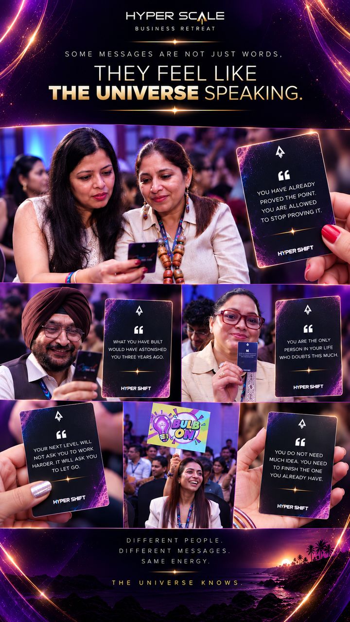 HyperShift Goa 2026: They feel like the universe speaking